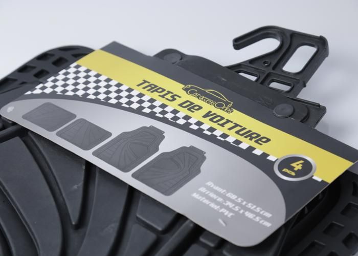 TAPIS PVC DE VOITURE 4KG NOIRE