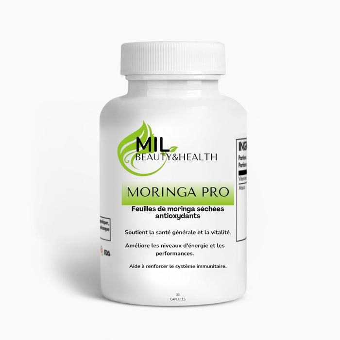 Moringa Pro – booster votre vitalité et votre santé grâce à la puissance naturelle du moringa.