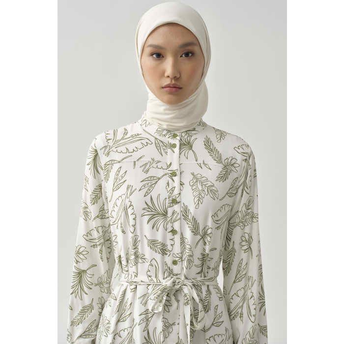 Écharpe - Médine - Crème - 100% Viscose - 101 x 101 cm - Chic