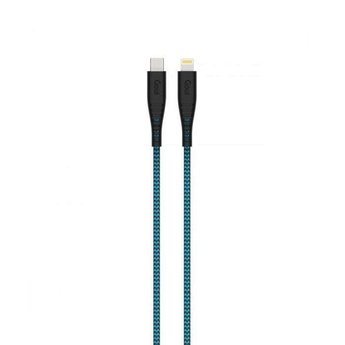 Goui Flex Câble USB C vers Lightning 1,5 mètre - Bleu clair