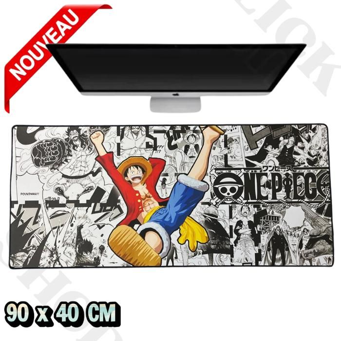 Tapis Gamer One Pieces 900 x 400 MM tapis gamer souris et clavier Gaming Mouse Pad
