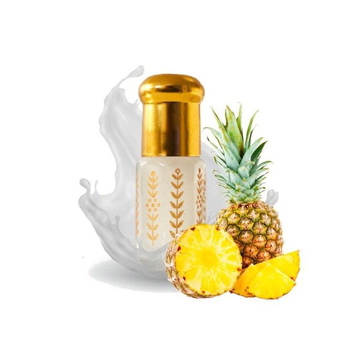 Musc - MUSC AL TAHARA - Ananas - 3ml - Parfum Extrait - Femme - Fraîcheur Agrumes