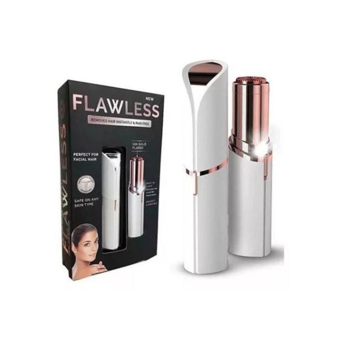 Rasoir Électrique Femme - GENERIC - Flawless - Épilation Indolore - Lumière Intégrée - Portable