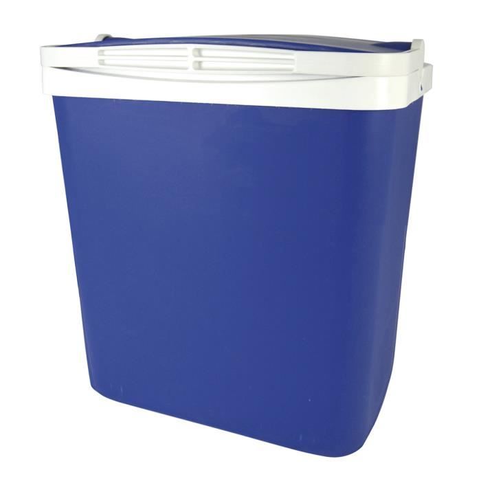 Glacière - Shaf - 29 L - Bleu - Large poignée - Verrouillage sécurisé