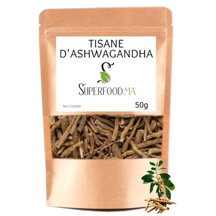 TISANE DE RACINE D'ASHWAGANDHA - 50g