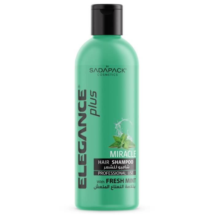 Elegance Plus Miracle Hair Shampoo Mint - 500 Ml