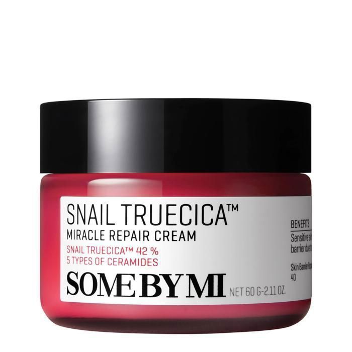 Crème - SOME BY MI - SNAIL TRUECICA - 60g - Répare la peau - Sans parabène - Peaux sensibles
