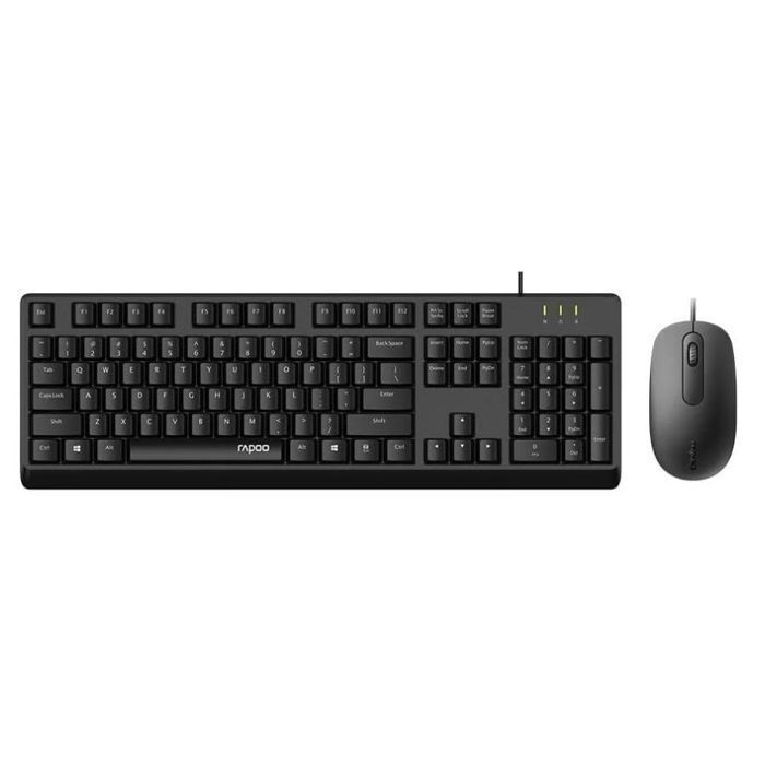 Combo clavier/souris filaire FR Rapoo X130PRO