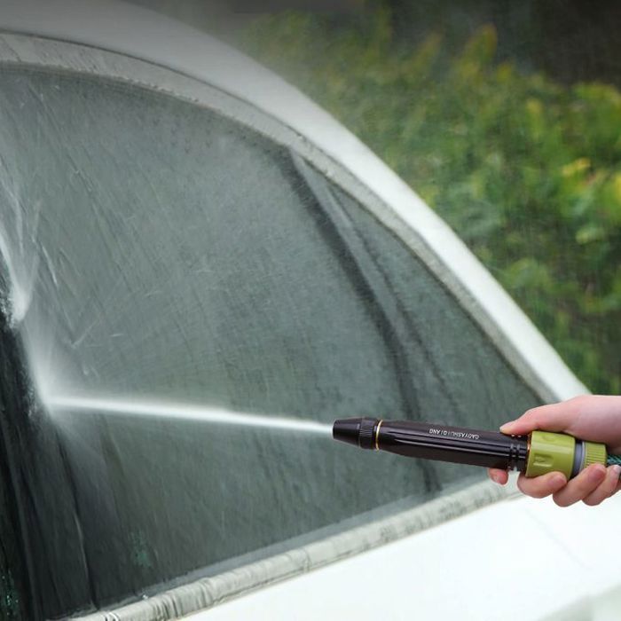 Pistolet à eau Pulvérisation Haute Pression pour Lavage de Voiture et Arrosage du Jardin, Réglable