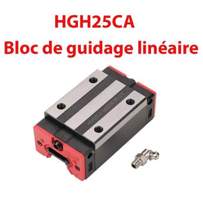 HGH25GA bloc de guidage 25mm