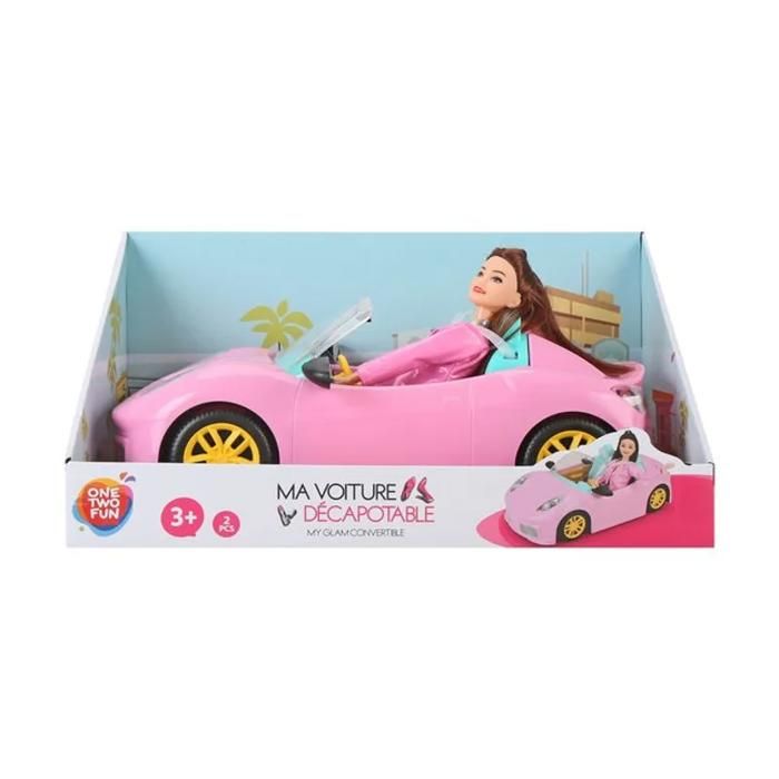 MA VOITURE DECAPOTABLE GLAM 2PCS
