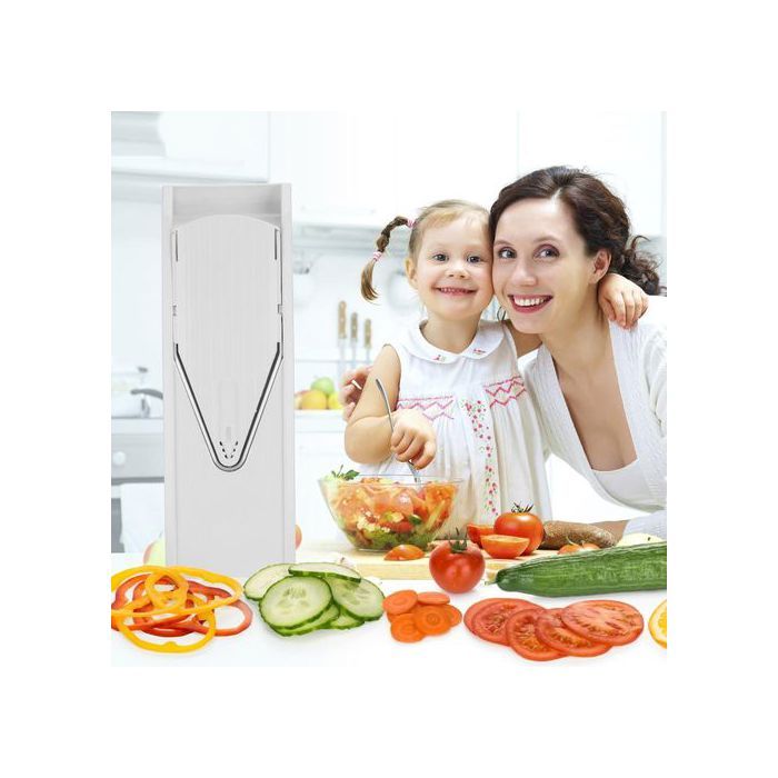 Mandoline Slicer Élégante pour Légumes - Compacte et Efficace