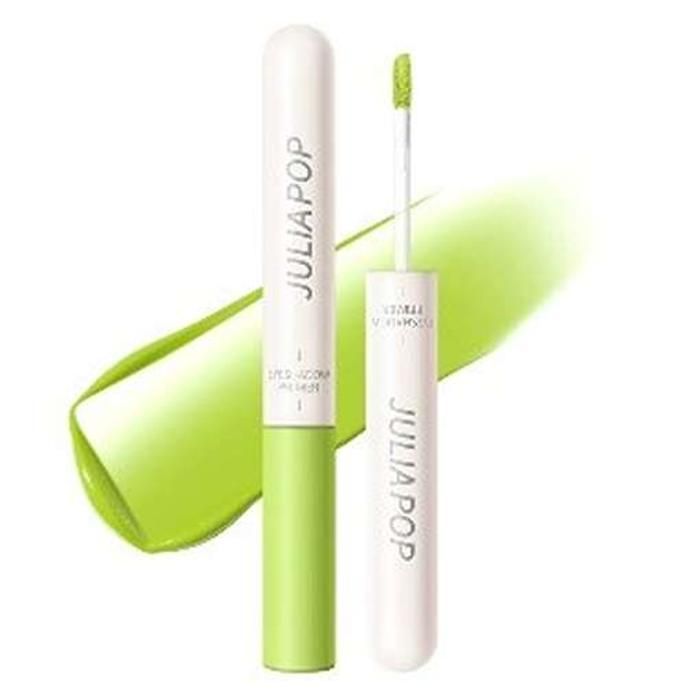 JULIAPOP Base de fard à paupières liquide mat Twilight Canvas 06 Chartreuse