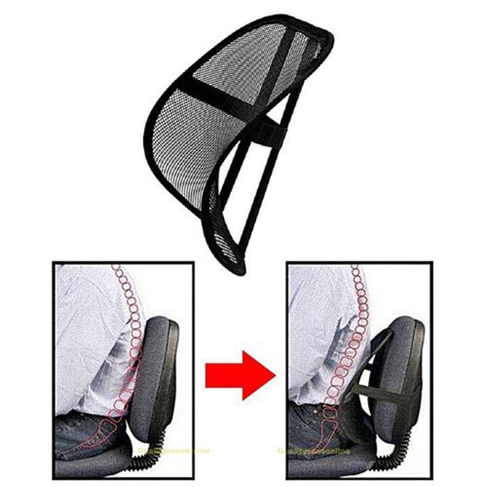 Chaise De Maille confortable Lombaire Relief Maux de Dos Coussin De Voiture