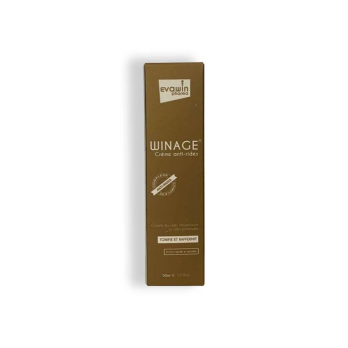 Crème Anti-Rides - Winage - 50ml - Sans Parabène - Tonifie - Raffermit