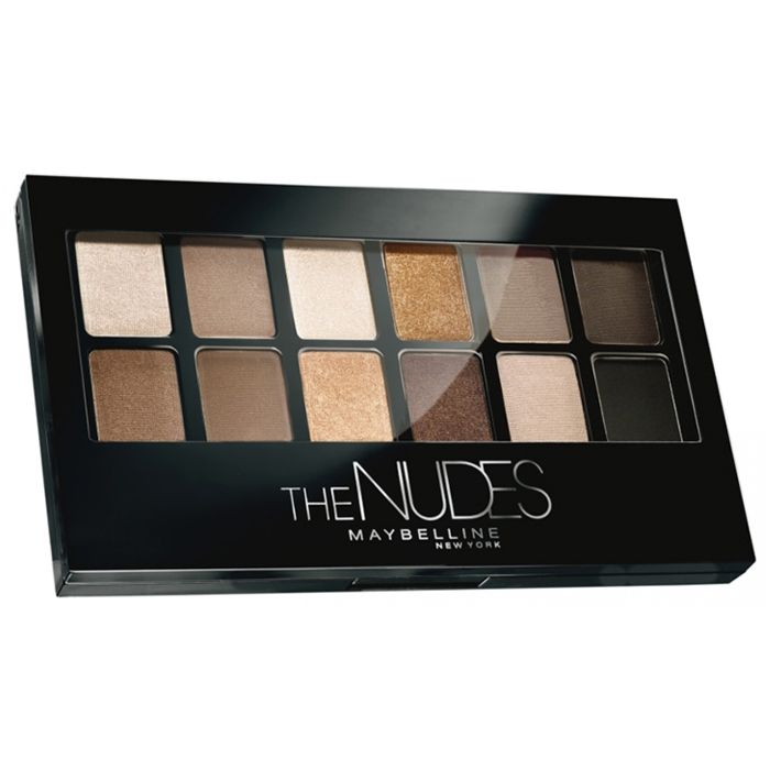 Fard à paupières - MAYBELLINE NEW YORK - Palette The Nudes - Couleur Nudes - Teinte Nudes