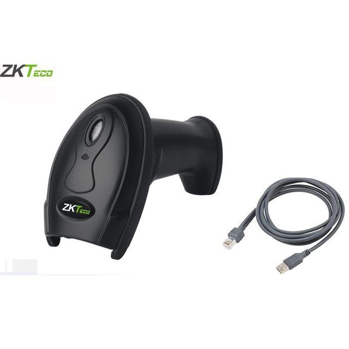 ZKTeco ZKB201 Scanner code barre 2D balayage avec cable 1.8m Rapide Cmos