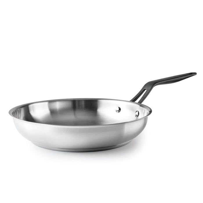 Poêle - LACOR - ORIGIN INOX 18 CM - Acier inoxydable 18/10 - Poignée fixe - Fond thermodiffuseur