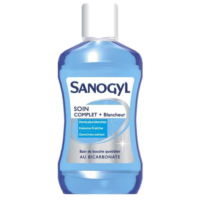 SANOGYL Bain de Bouche Soin Complet + Blancheur - 500 ml