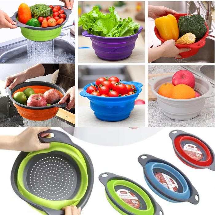 Passoire pliable multi-usage