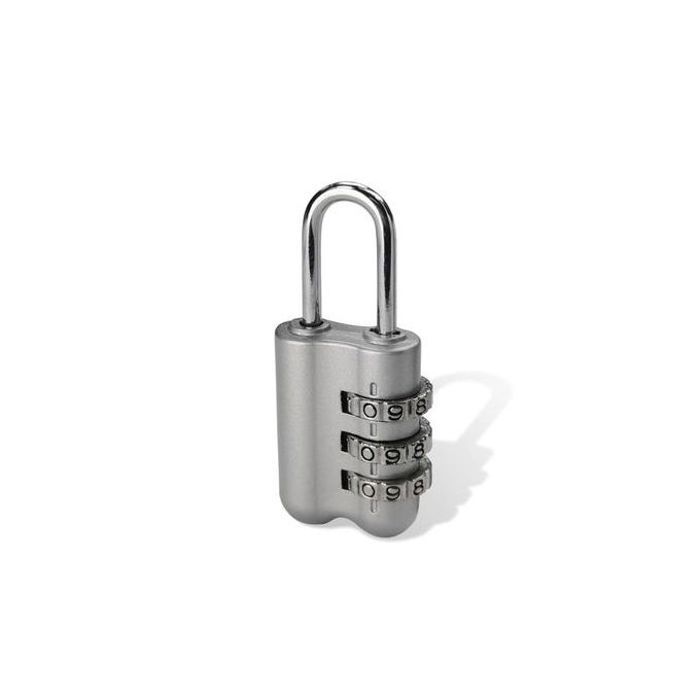 Cadenas à code mot de passe pour bagages,3 chiffres à la mode,reconfigurables