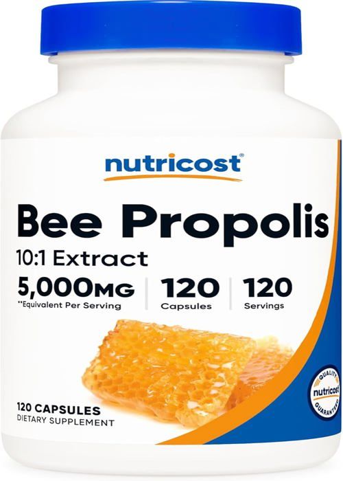 Propolis d'abeille 5000 mg 120 capsules
