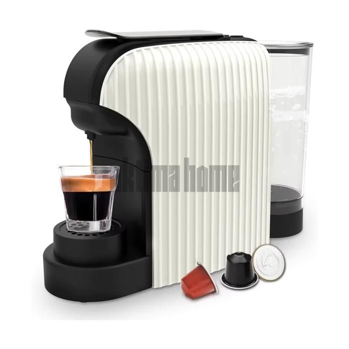 Machine à Café  capsule 20 Bar – 1L - 1450W - Espresso Parfait, Chauffe Rapide