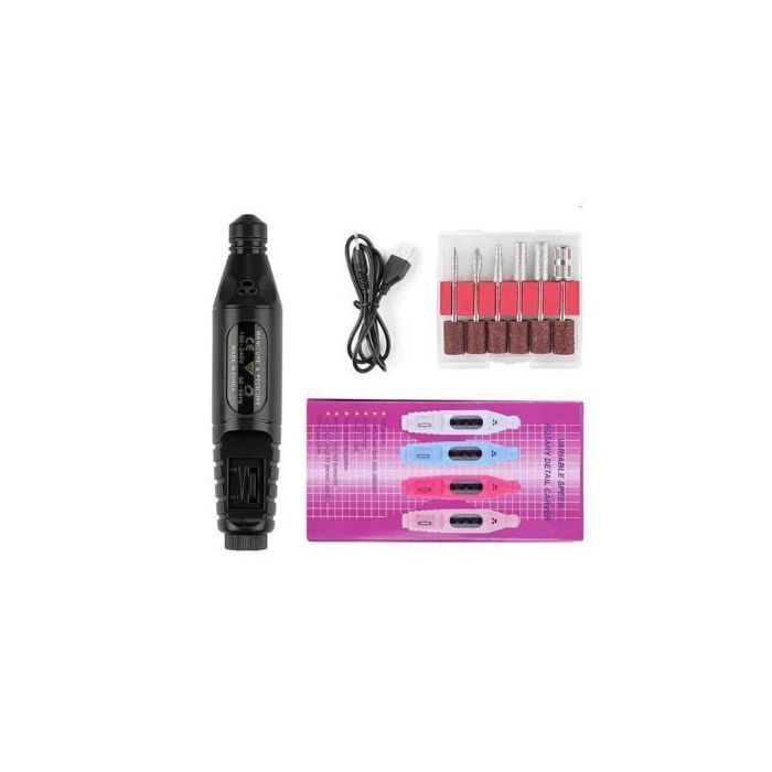 Perceuse à ongles électrique, appareil pour manucure, fraises, ensemble de mèches,