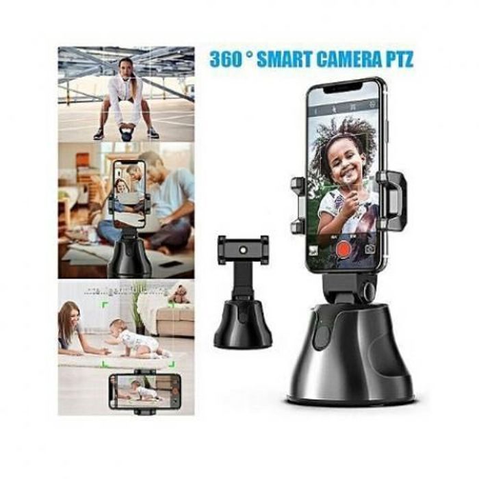 Robot caméraman - Qiming - Suivi intelligent - Rotation 360° - Composition IA - Panorama parfait