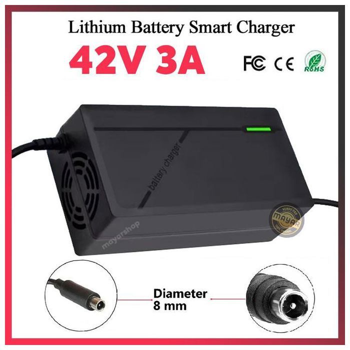Chargeur de Scooter 42V 3A pour Xiaomi Mijia M365 Pro, Ninebot ES1 ES2 ES4, Charge Rapide avec Protection Avancée 126W