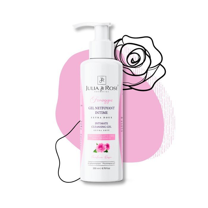 Gel Intime - Julia & Rose - Femagyne - 200ml - Parfum Lavande - pH Physiologique