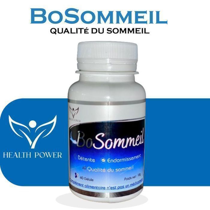BoSommeil Qualité du sommeil 60 Gélules