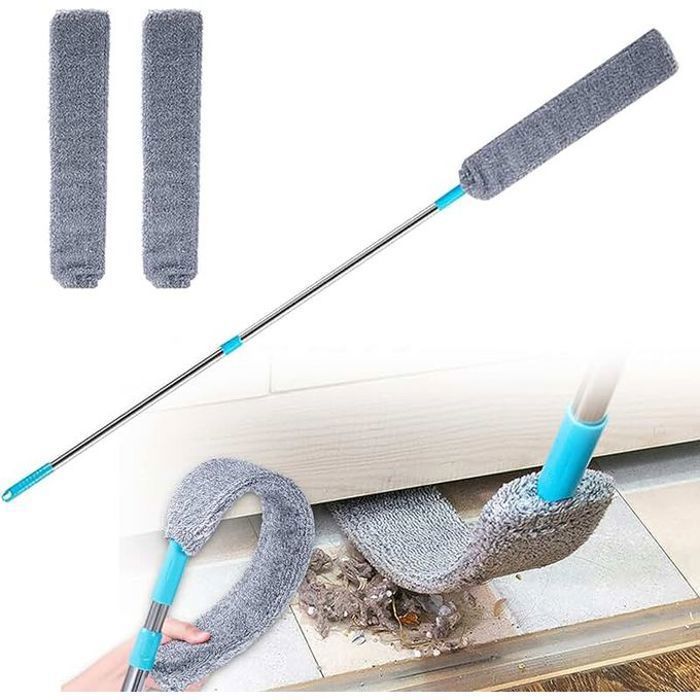 Nettoyeur de poussière à long manche en microcarence lavable