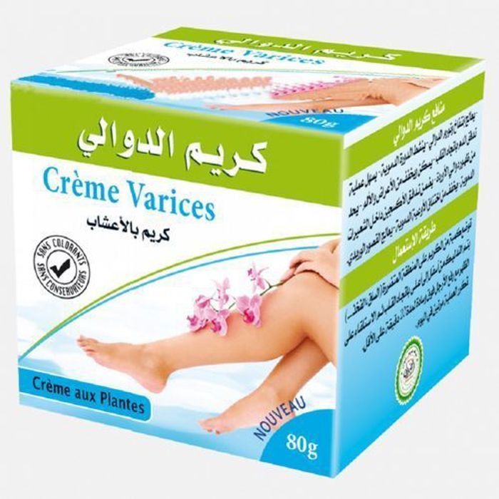 Crème des varices - Minérale - 100 ml - Stimule circulation - Réduit varices - Apaise douleurs