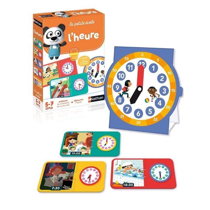 Nathan - L’heure - Jeux Educatifs - 5 ans+