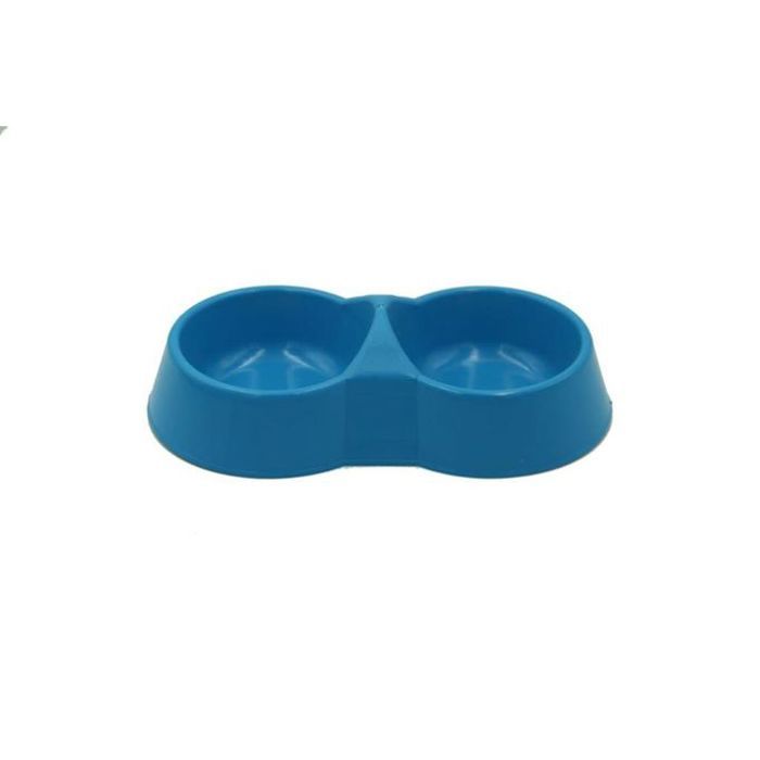 Gamelle pour chat et chien taille S bleu 4.2 x 9.5 x 21.5