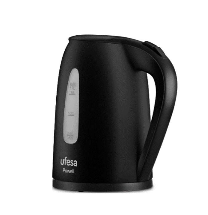 Bouilloire - Ufesa - Powell - 2200W - 1,7L - Noir - Plastique