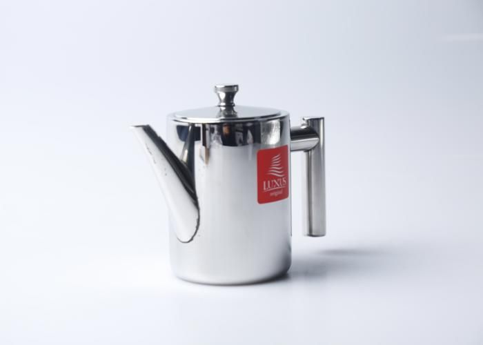 Théière - Inox - Réf T639 - 385 ml - Gris - Accessoire de cuisine élégant