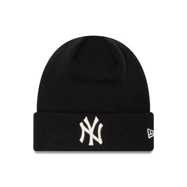 Bonnet - NEW ERA - New York Yankees - Noir - 100% ACRYLIQUE - Femme - Hiver
