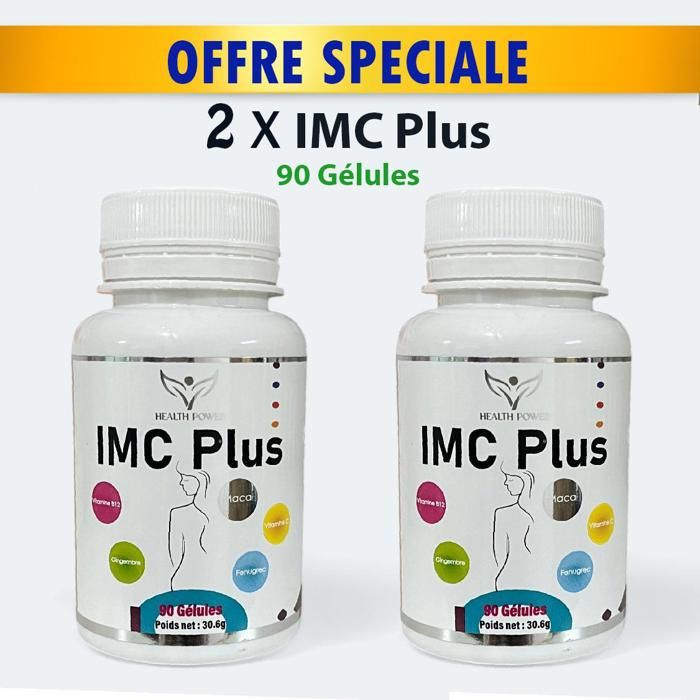 Pack 2 x boites de IMC Plus 90 Gélules