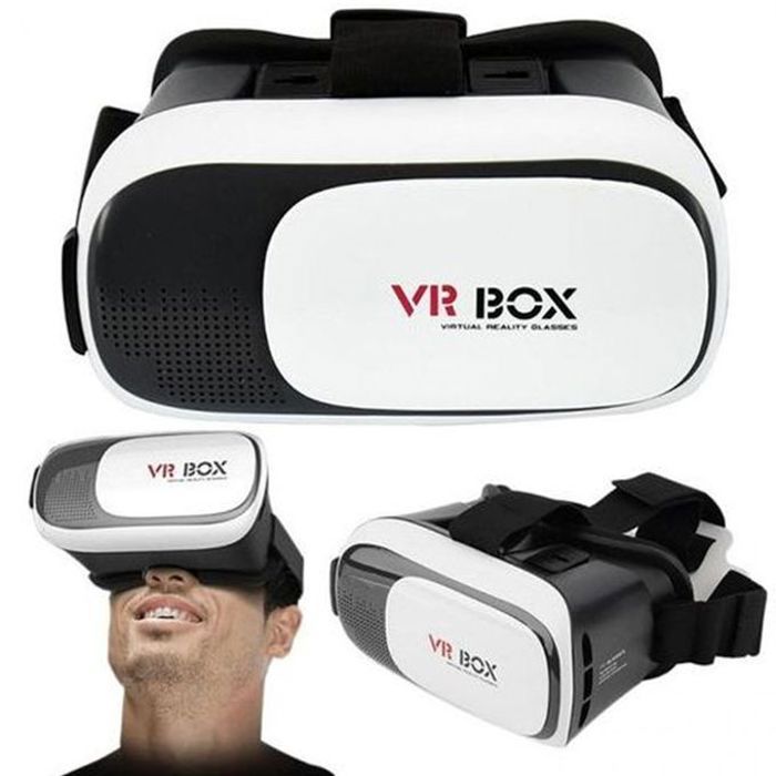 VR Box Casque de réalité virtuelle 3D, lunettes 3D pour tous les mobiles Android et iPhone.