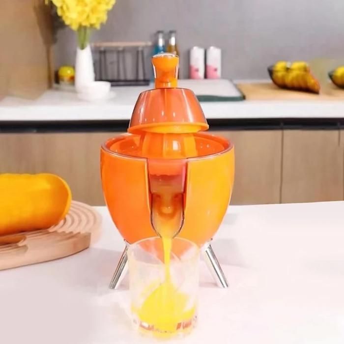 Presse-agrumes - GENERIC - 2 cônes - Orange - Mixte - Essentiel