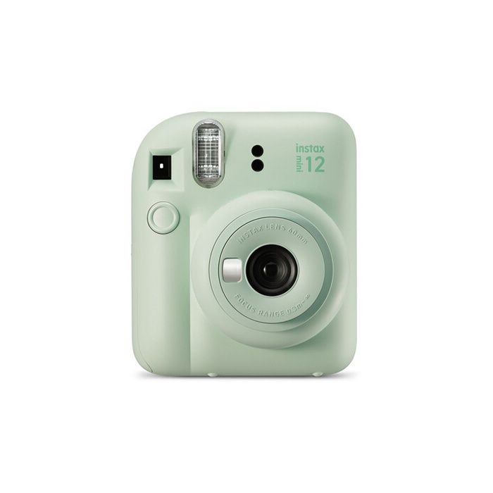 Appareil photo instantané - Fujifilm - Instax Mini 12 - Vert menthe - Flash intégré - Miroir selfie