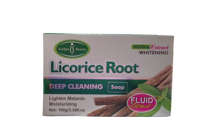 savon à la réglisse Pour les peaux sèches et pigmentées 100G