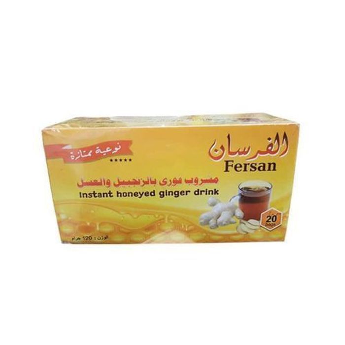 Fersan Tisane Fersan Boisson au Gingembre et au Miel Naturel