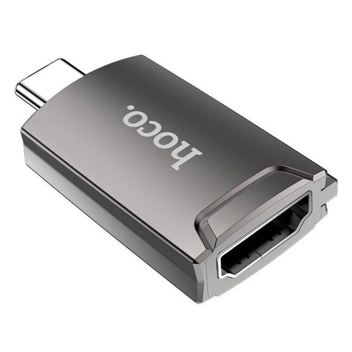 Adaptateur Type-C vers HDMI - ULTRA HD - 4K - Connexion rapide - Plug & Play - Noir