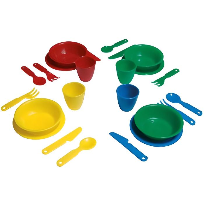 Dinette 72 pieces / 4 couverts