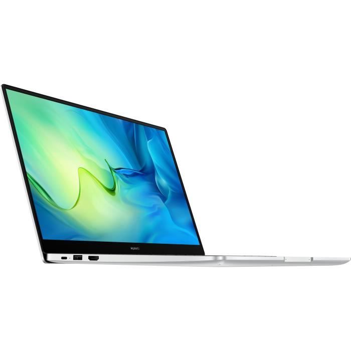 PC Portable HUAWEI MateBook D15 2021 TGL-i5 UMA LPDDR4X 8GB SSD 256GB 15.6" Windows 11 HOME Mystic Silver