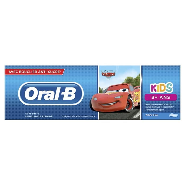 Oral B Dentifrice Enfants (+3ans) - 75ml