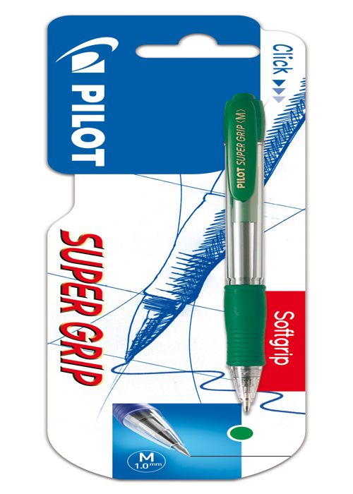 Stylo-Bille Super Pilot BPGP Vert